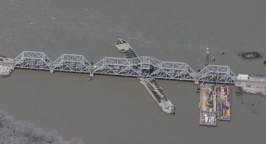 Harlem River Bridges - Amtrak Railroad Swing Bridge: Amtrak Railroad Swing Bridge 5